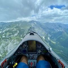 Flugwegposition um 09:14:06: Aufgenommen in der Nähe von St. Ilgen, 8621 St. Ilgen, Österreich in 1791 Meter